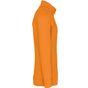 Kariban Sweat-shirt col zippé orange