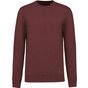 Kariban Sweat-shirt écoresponsable à col rond wine_heather