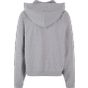 Build Your Brand 90's Zip Hoody Heather grey
