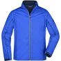 James&Nicholson Men´s Zip-Off Softshell Jacket nautic_blue/navy