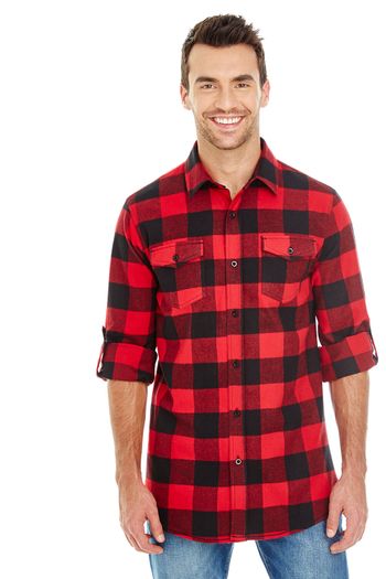 Image produit Woven Plaid Flannel Shirt