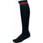 ProAct Chaussettes de sport à rayures PROACT black/sporty_red