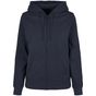 Build Your Brand Basic Ladies Basic Zip Hoody navy