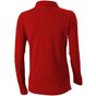 Elevate Polo manches longues pour femmes Oakville Red