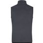 James&Nicholson Men´s Fleece Vest carbon/black