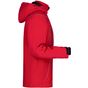 James&Nicholson Men's Winter Softshell Jacket red