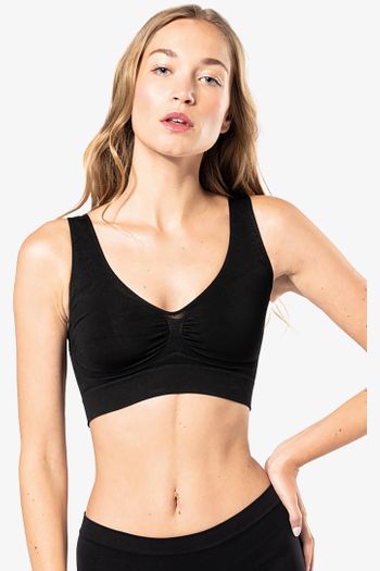 Image produit Soutien-gorge écoresponsable sans coutures effet push up