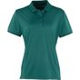 Premier Polo piqué Coolchecker® pour femme bottle