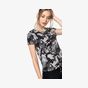 kariban T-shirt camo manches courtes femme