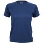 Cona Sports Ladies Rainbow Tech Tee navy