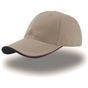 Atlantis Zoom Piping Sandwich Cap khaki/burgundy/navy