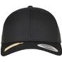 flexfit Trucker Recycled Polyester Fabric Cap black