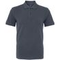 Asquith & Fox Polo homme bio graphite