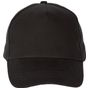 k-up Casquette coton épais - 5 panneaux black