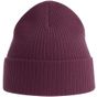 Atlantis Bonnet en coton organique NELSON burgundy