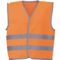 Yoko Gilet avec bordures et bandes réfléchissantes hi_vis_orange