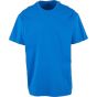 Build Your Brand Heavy Oversize Tee intense_blue