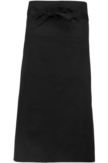 Tablier polycoton extra long - Black
