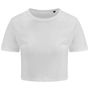 AWDis Just Ts Women's Tri-Blend Cropped T solid_white