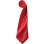 Premier Cravate en satin colours collection red