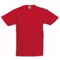 fruit of the loom Original T Kids rouge