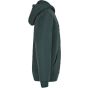 Build Your Brand Kids Fluffy Hoody Bottle green