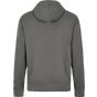 Kustom Kit Pique Hoodie with Zipped Pocket Dark grey