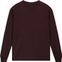 True Blanks by H&M Group Mens Regular Long Sleeve Tee maroon