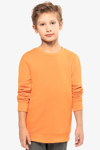 Image produit Sweat-shirt écoresponsable col rond enfant 