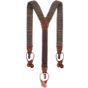 karlowsky Suspenders urban-glencheck dark_brown