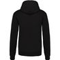 kariban sweat-shirt capuche contrastée femme black/yellow