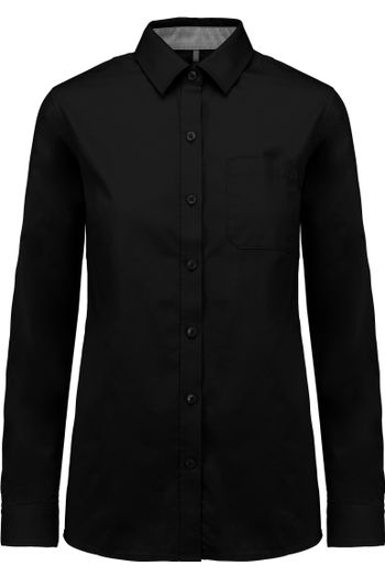 Image produit Chemise coton Nevada manches longues femme