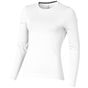 Elevate T-shirt bio manches longues pour femmes Ponoka white