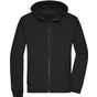 James&Nicholson Men´s Hooded Softshell Jacket black/black