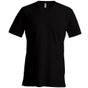 Kariban T-shirt homme m.courtes col V CURTIS KARIBAN Black