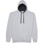 AWDis Just Hoods Varsity Hoodie heather_grey/french_navy