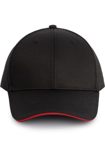 Image produit Casquette sandwich contrasté 6 panneaux Oeko-Tex