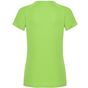 fruit of the loom Performance T Lady-Fit lime