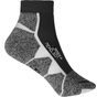 James&Nicholson Sport Sneaker Socks black/white