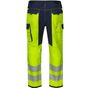 Velilla Pantalon stretch avec genouillères et bandes réfléchissantes navy/fluo_yellow