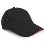 result Plush Sandwich Cap black/red