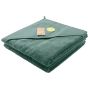 A&R Serviette à capuche pour tout-petits PRINT-Me® Old green