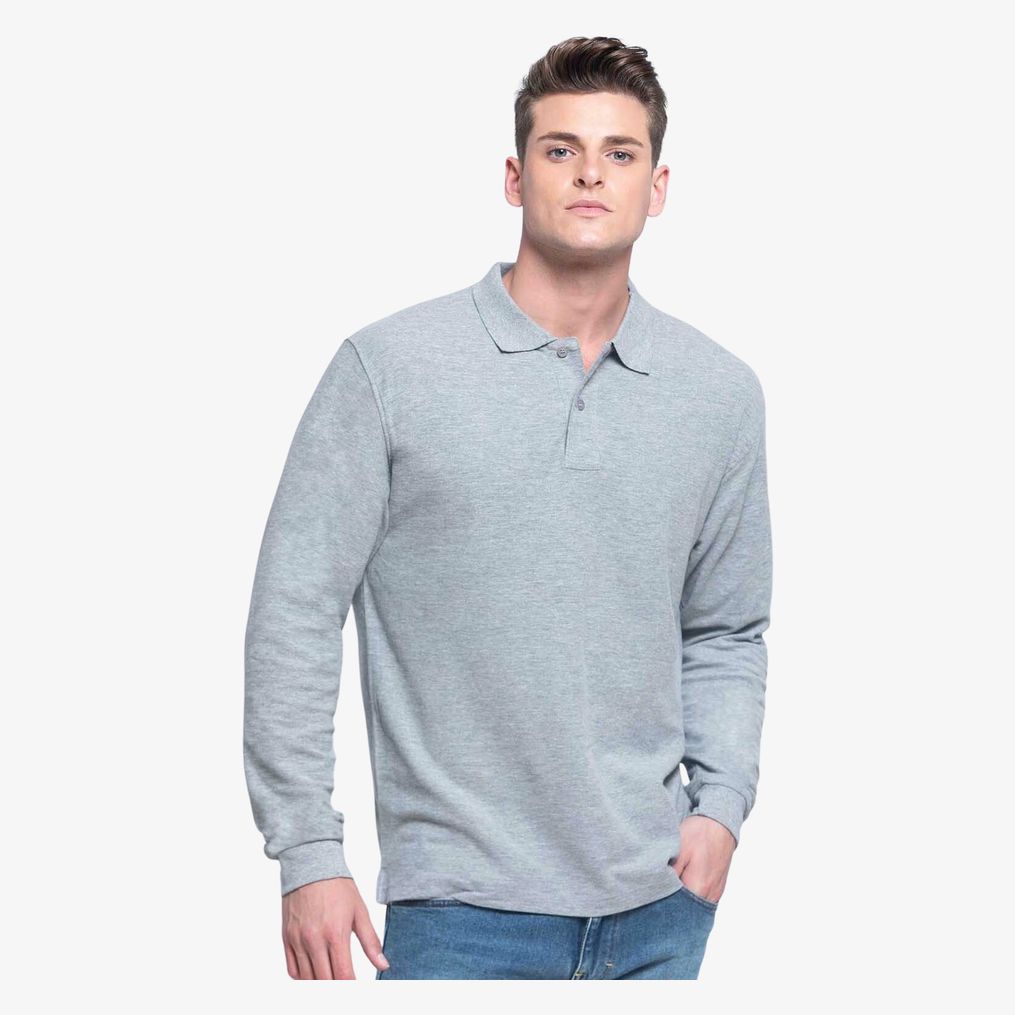 Polo regular man long sleeves JHK