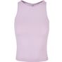 Build Your Brand Ladies Racer Back Top lilac