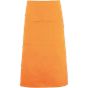 Kustom Kit Long Superwash® 60º Bar Apron Unisex Orange
