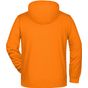 James&Nicholson Men´s Zip-Hoody orange