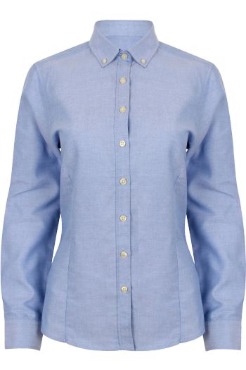 Image produit Ladies' modern s/s oxford shirt - regular fit