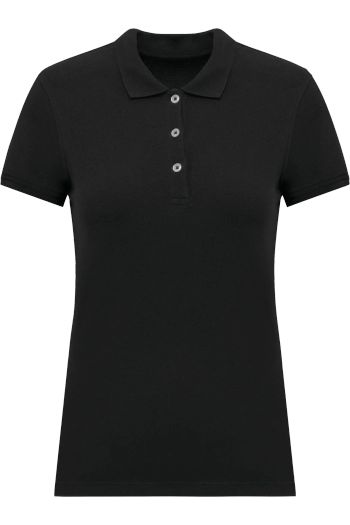 Image produit Polo piqué manches courtes femme