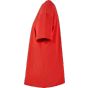 Build Your Brand Ladies Oversized Boyfriend Tee City red