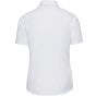 Russell Chemise en Popeline Polyester/Coton classique courtes allongées Femme white